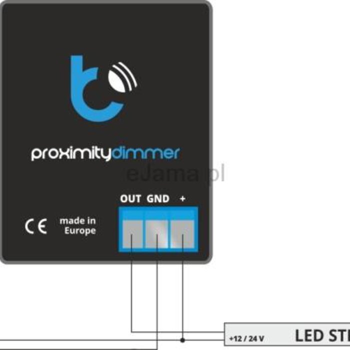 ProximityDimmer - Dimmer Capacitivo per strisce LED