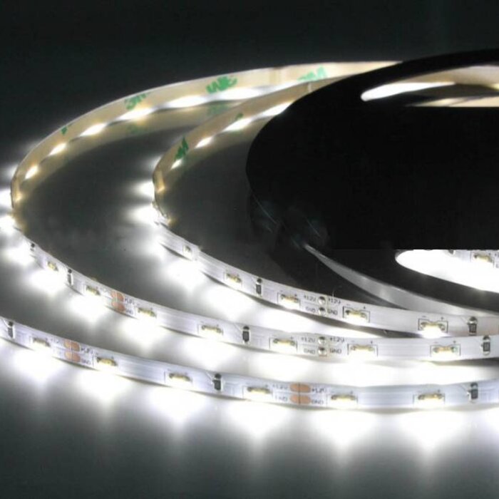 LED Strip Wit 120 LED/m 3014 Side View - per 50cm