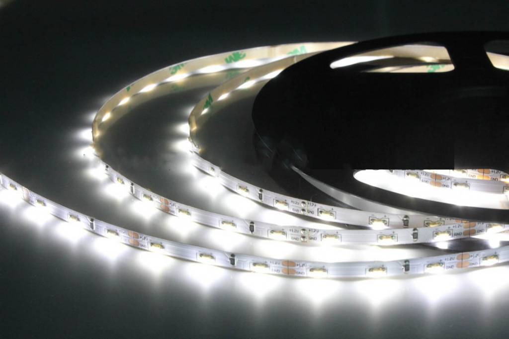 LED Strip 120 LED/m White 335 Side View - per 50cm