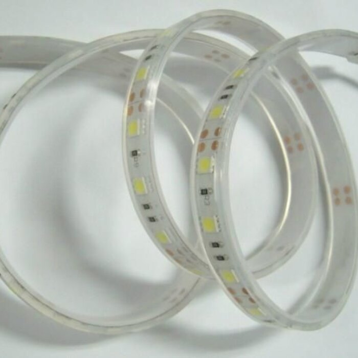 LED Streifen Wasserdicht 5050 60 LED/m Warm Weiss - pro 50cm
