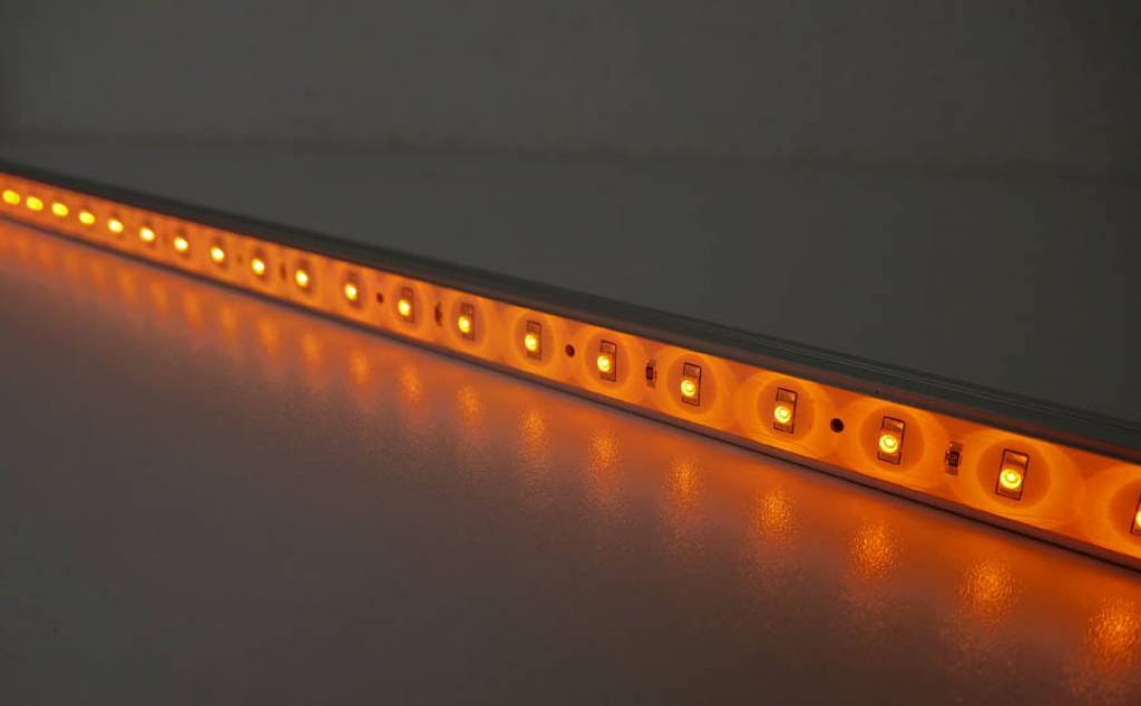 LED Balk 50 cm Geel