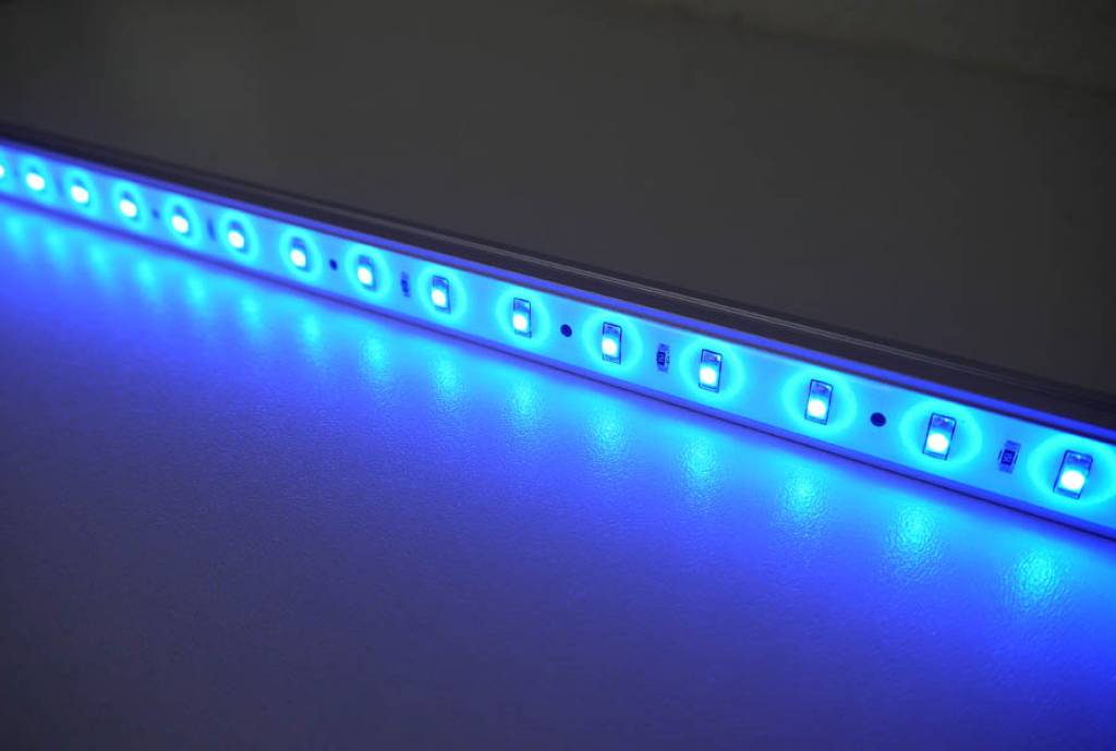 Striscia LED Rigida - Blu - 50 Centimetri