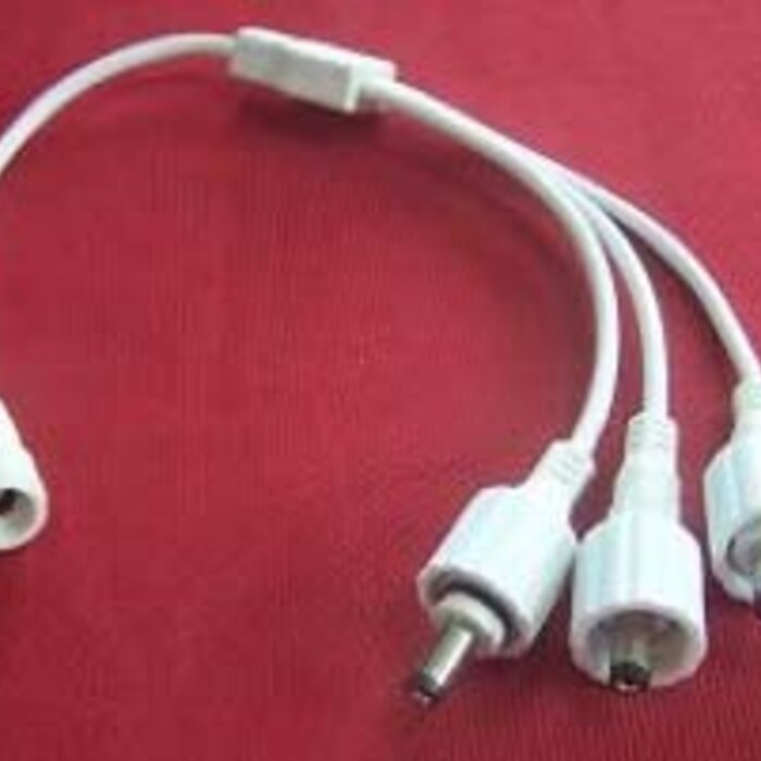 Cavo Splitter 5.5mm DC (1 -> 3) Impermeabile