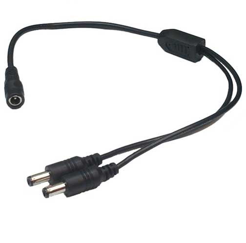 5.5mm DC 2-Way Splitter Cable - Non-waterproof