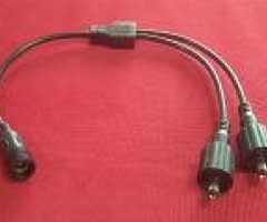 5.5mm DC 2-Way Splitter Waterproof