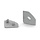 End cap for angular LED Strip aluminium profile 45 degrees