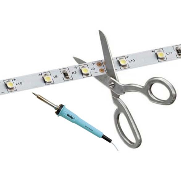 Tira LED Flexible - 120 LED/m Blanco - por 50cm