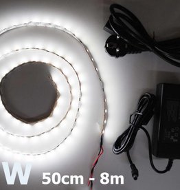 Weiß 5050 60 LED / m Komplett