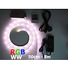 Striscia LED RGB-WW 60 LED/m Set completo