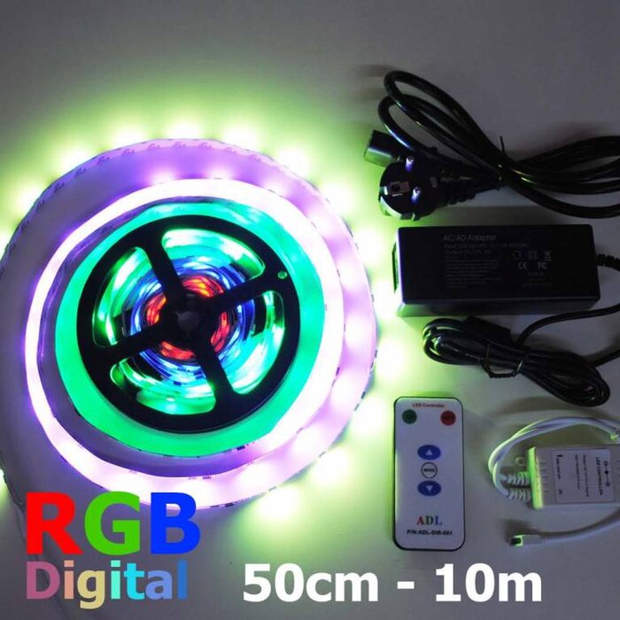 Digitale LED Streifen 30 LED/m Set
