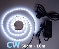 Kalt Weiß 60 LED / m Komplett