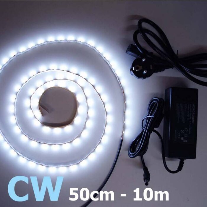 Koud Wit 60 LED/m LED Strip Set