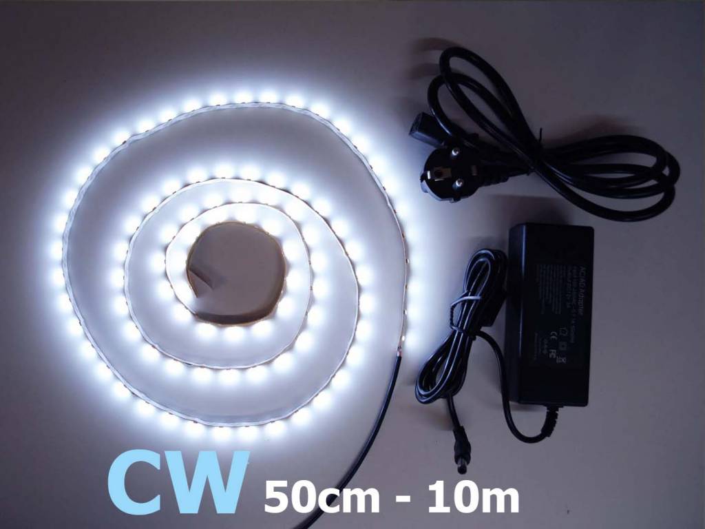 Bande LED Blanc Froid 60 LED / m Kit