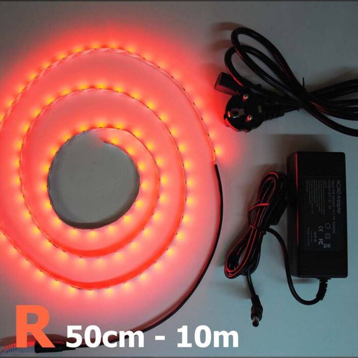 Bande LED Rouge 60 LED / m Kit