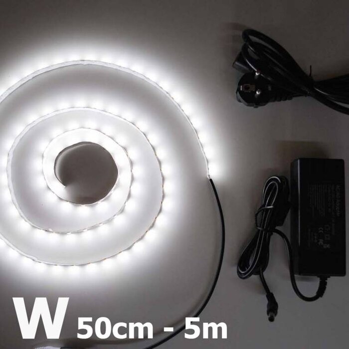 White 5630 60 LED/m Complete