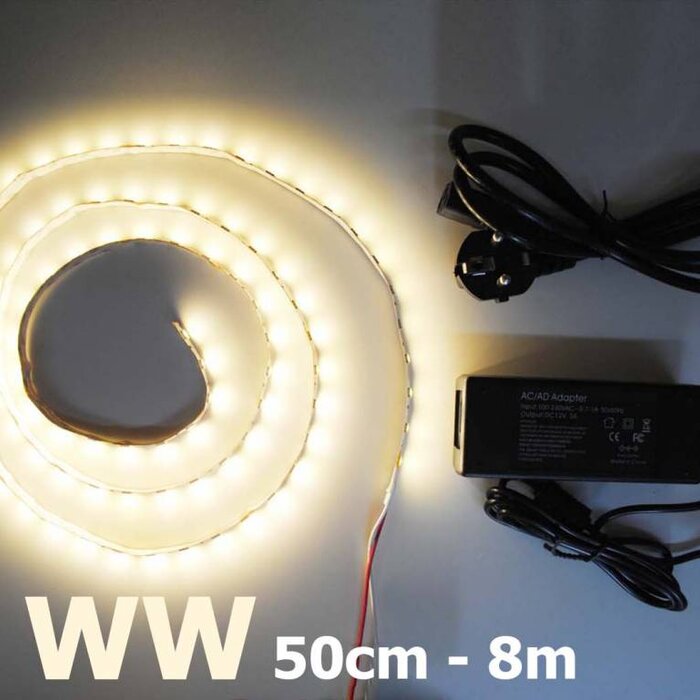 Bianco Caldo 5050 60 LED / m completo