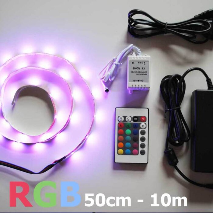 LED Strip Set RGB Meerkleuren 30 LED/m