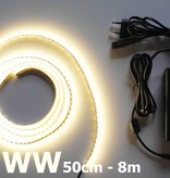 Bianco caldo 120 LED / m completo