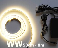 Warm Weiß 120 LED / m Komplett