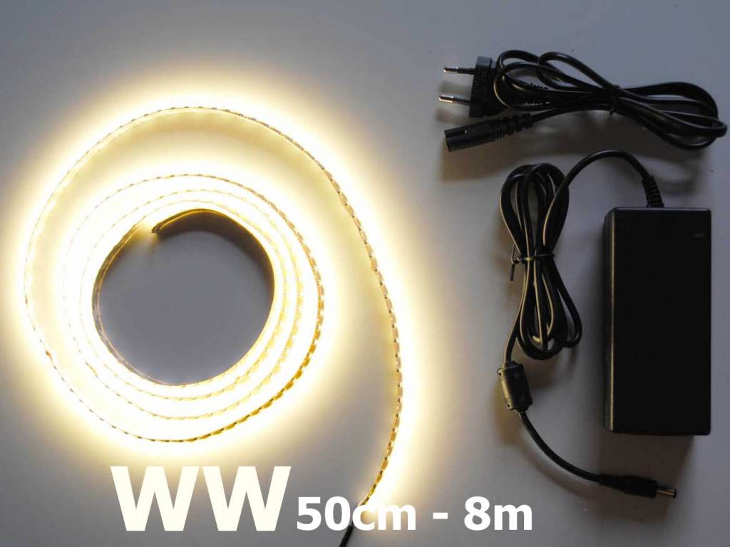Warm White 120 LED/m Complete