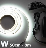 Blanco 120 LED / m completa