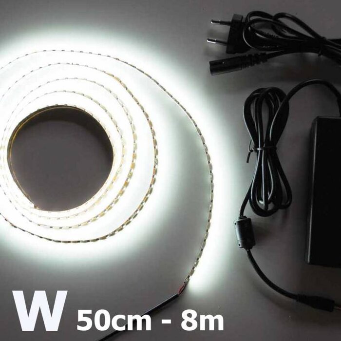 White 120 LED/m Complete