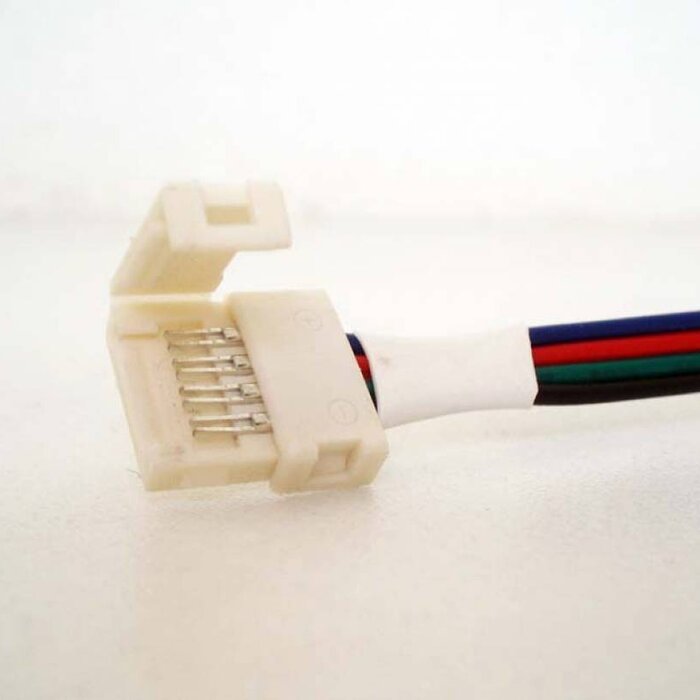Cavo con connettori 15 cm per strisce LED RGB