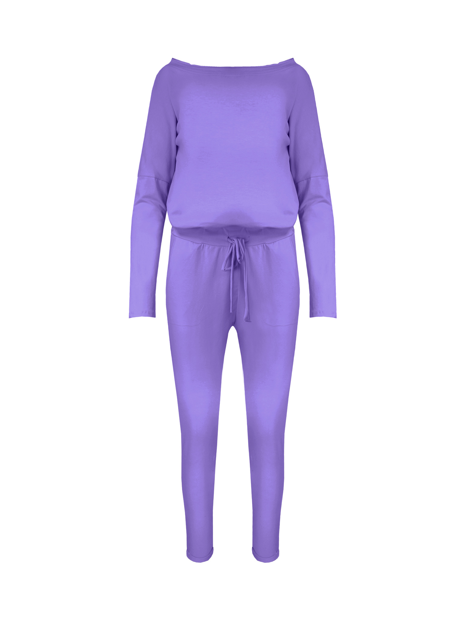 jumpsuit elegant lila