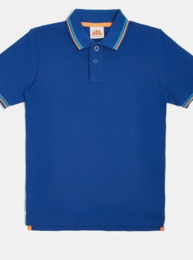 Sundek Sundek blauwe polo