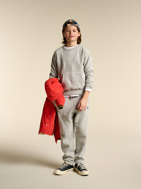Bellerose Bellerose zachte, grijze sweater
