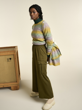 Bellerose Bellerose groene losse broek