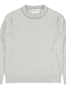 Morley Morley fijngebreid grijze trui