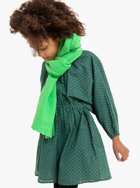 Simple Kids Simple Kids groen kleedje met subtiele print