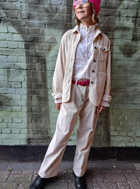 Nine:inthemorning fijne ribfluwelen broek