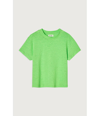 American Vintage American Vintage fluo groen T-shirt