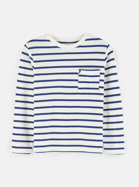 Bellerose Bellerose T-shirt  met blauwe strepen