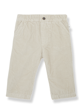 1+ in the family 1+ in the Family Corduroy broek ecru