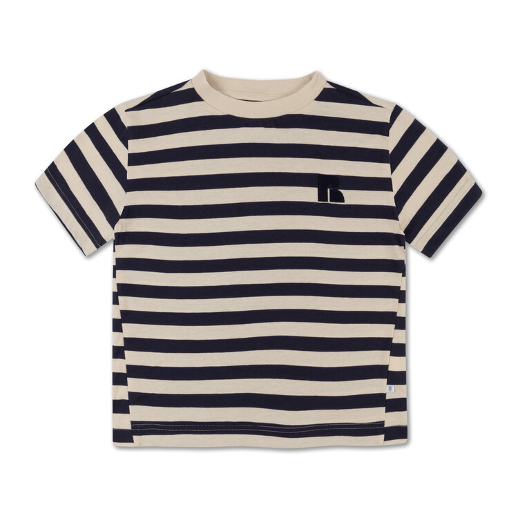 Repose AMS Repose 42H AW24-64-dark blue fine stripe (35.)