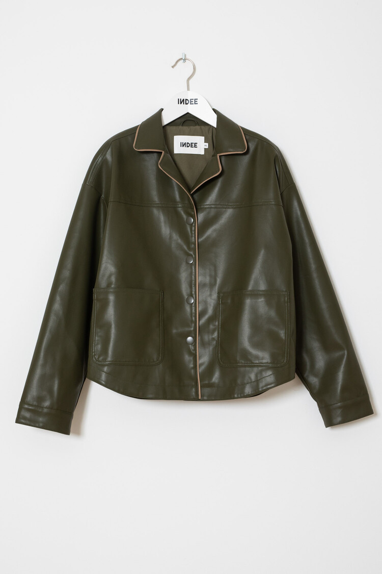 Indee 62H INDEE WIEN OLIVE LEATHER
