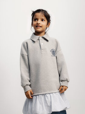 The New Society New Society 62H DRESS ASH GREY MELANGE