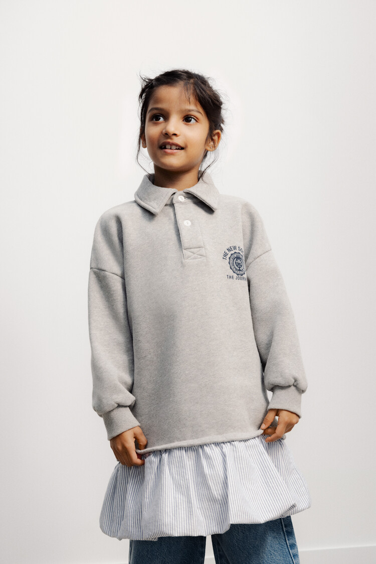 The New Society New Society 62H DRESS ASH GREY MELANGE