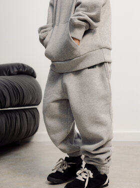 The New Society New Society 62H JOGGING MID GREY MELANGE
