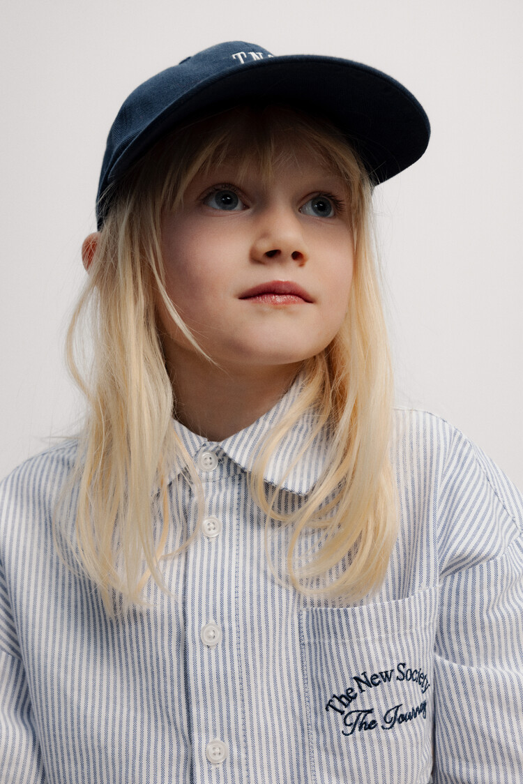 The New Society New Society 62H SHIRT ISLA STRIPE