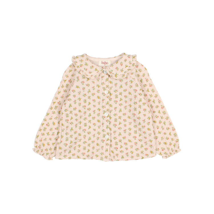 Búho Buho 62H 5302 COTTAGE BLOUSE CREAM PINK