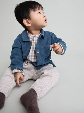 Búho Buho 62H 5331 VICHY SHIRT GREY