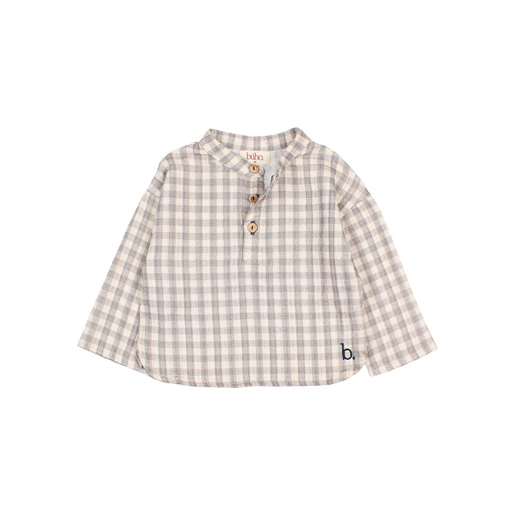 Búho Buho 62H 5331 VICHY SHIRT GREY
