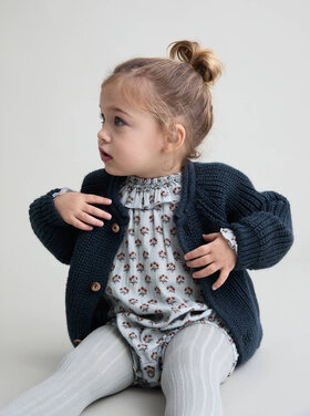 Búho Buho 62H 5342 SOFT KNIT CARDIGAN WHALE