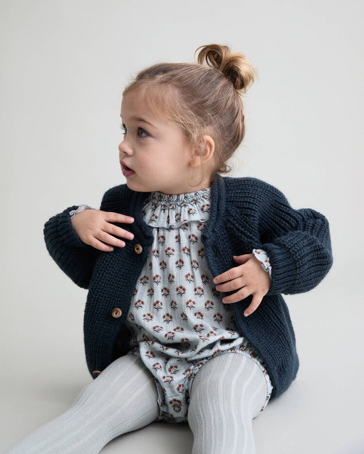 Búho Buho 62H 5342 SOFT KNIT CARDIGAN WHALE