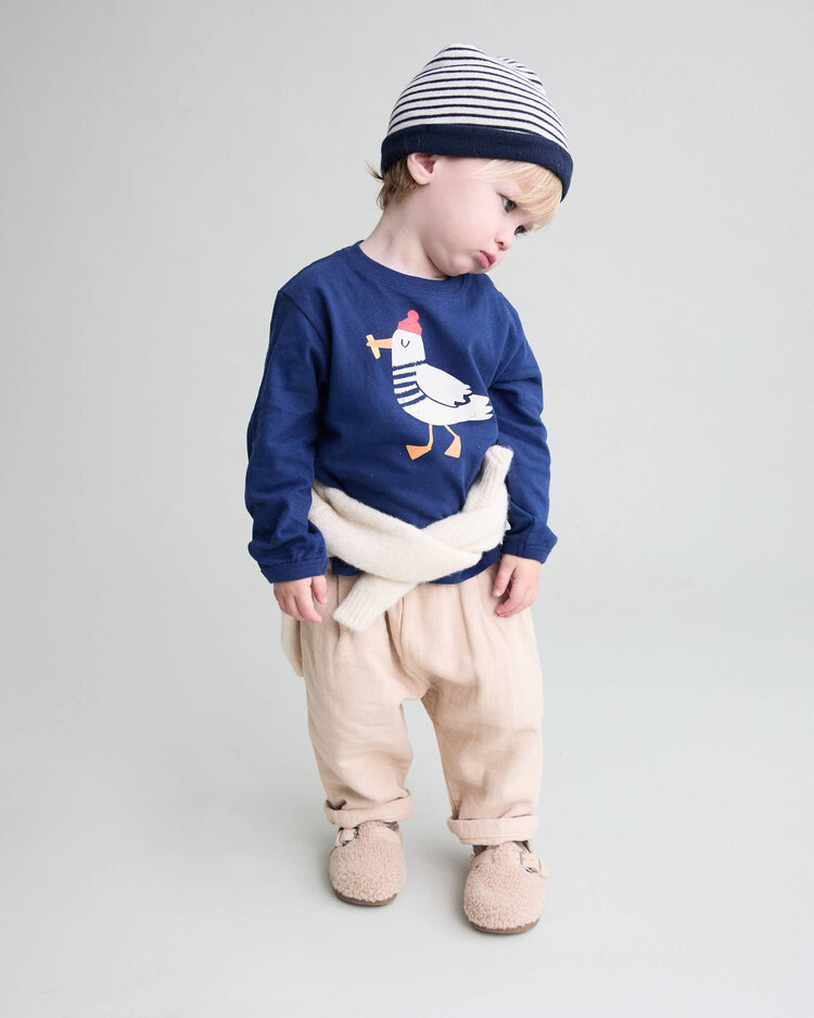 Búho Buho 62H 5357 BIRD T-SHIRT MARINE