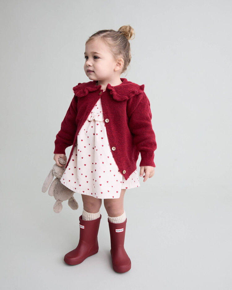 Búho Buho 62H 5363 MINI CUORE DRESS CREAM PINK